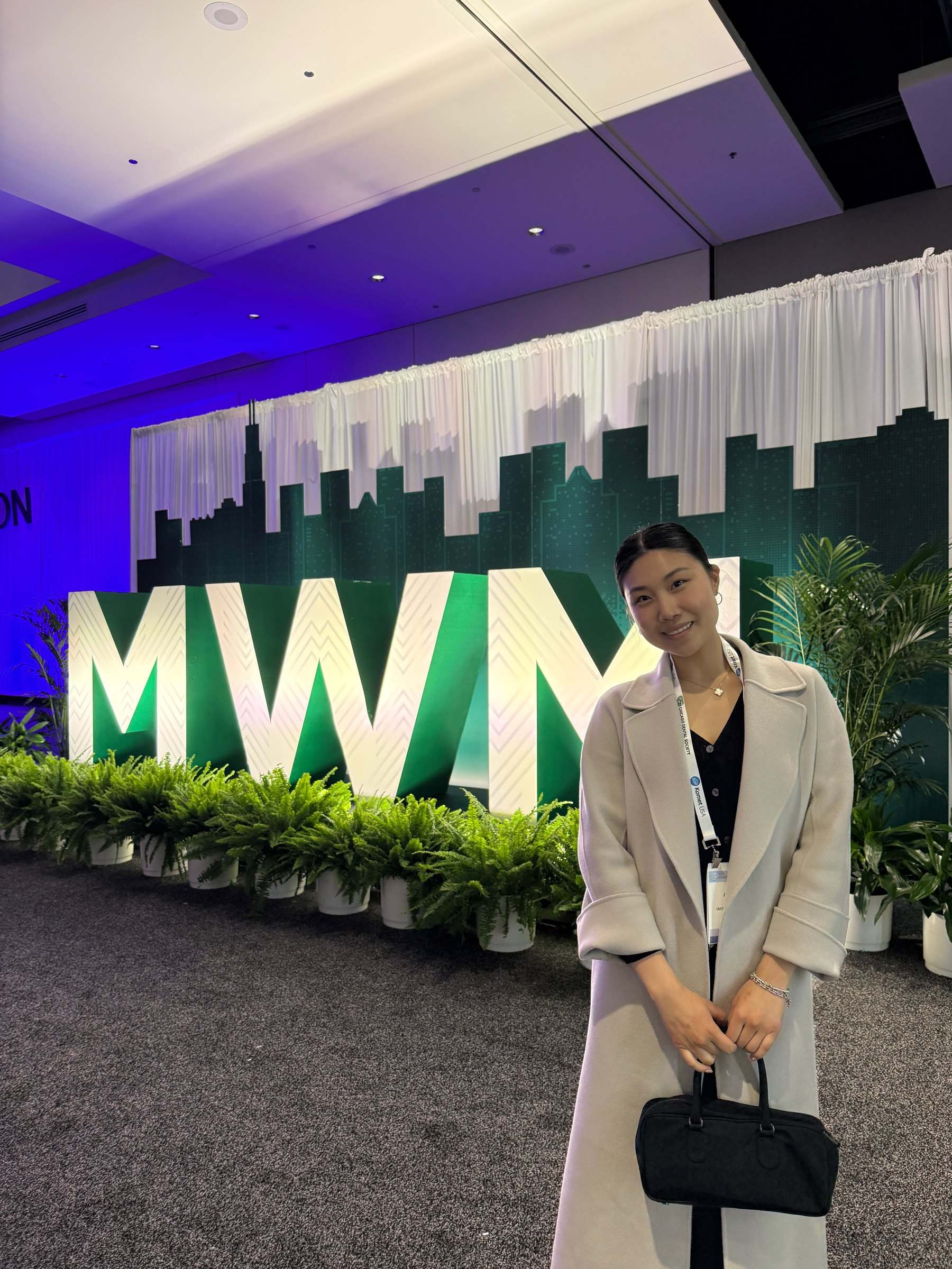 Dr. Ashley Choi at a dental conference